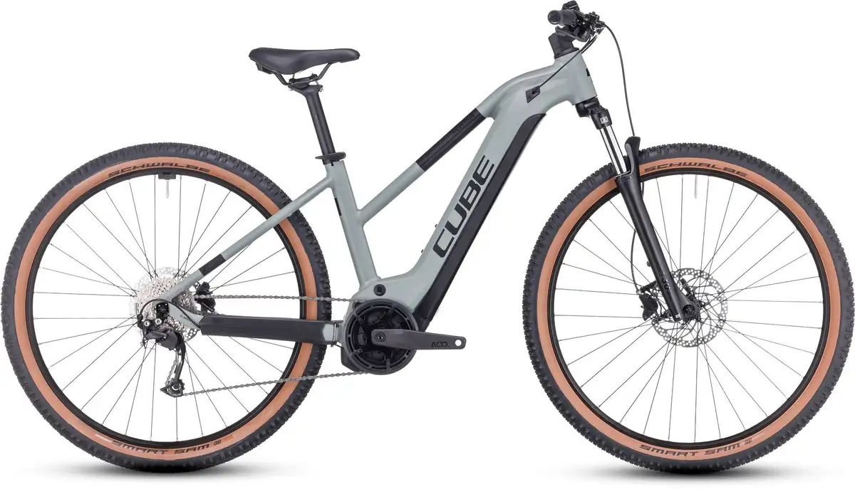 Cube REACTION HYBRID PERF 625 SWAMPGREY/BLACK - Afbeelding 1