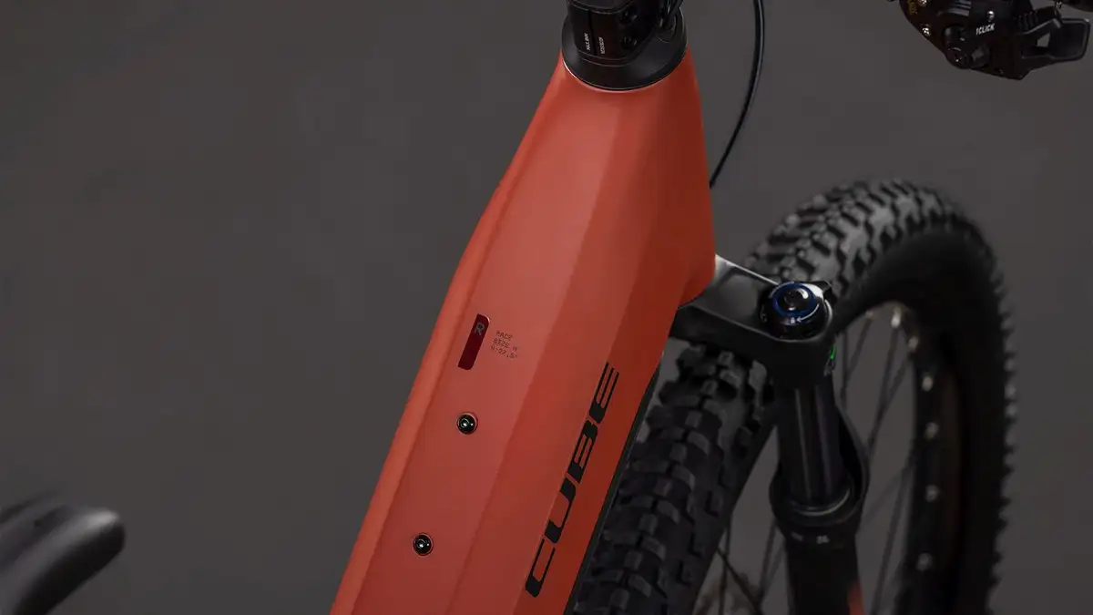 Cube REACTION HYBRID RACE 800 AMBER/BLACK - Afbeelding 2
