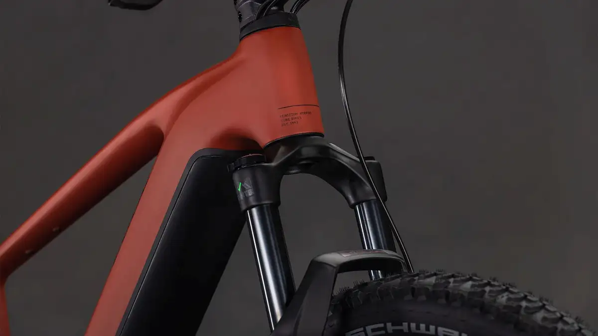 Cube REACTION HYBRID RACE 800 AMBER/BLACK - Afbeelding 6