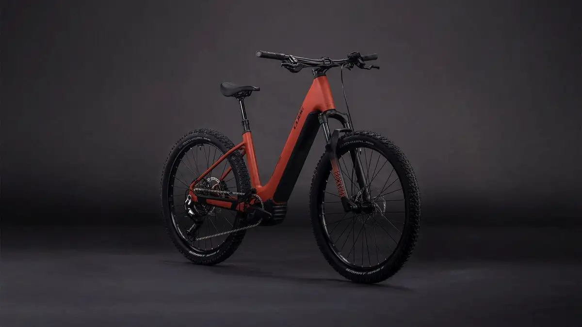 Cube REACTION HYBRID RACE 800 AMBER/BLACK - Afbeelding 7
