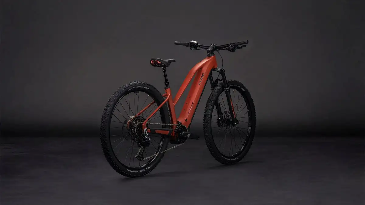Cube REACTION HYBRID RACE 800 AMBER/BLACK - Afbeelding 7