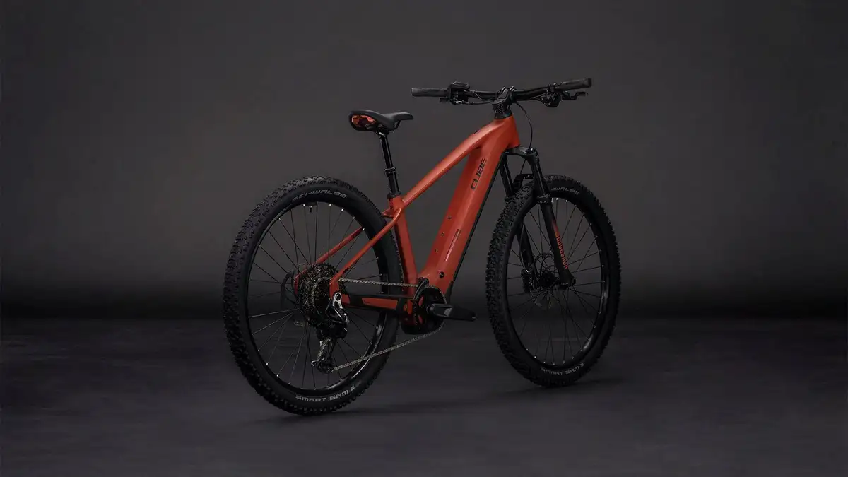 Cube REACTION HYBRID RACE 800 AMBER/BLACK - Afbeelding 7