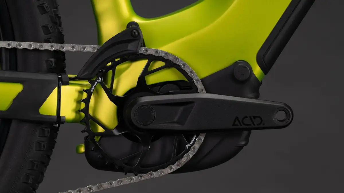Cube REACTION HYBRID RACE 800 LIZARD/BLACK - Afbeelding 4