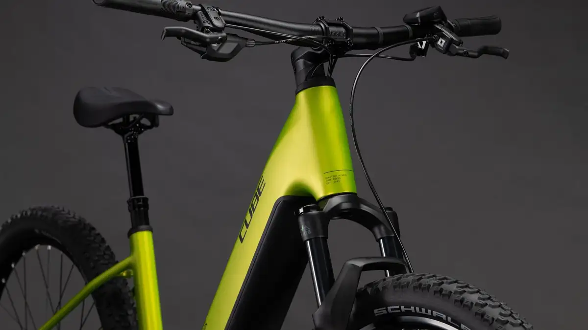 Cube REACTION HYBRID RACE 800 LIZARD/BLACK - Afbeelding 6