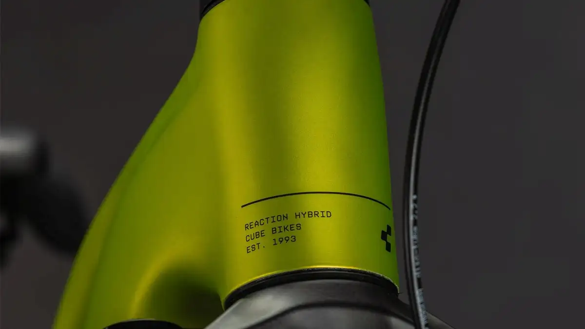 Cube REACTION HYBRID RACE 800 LIZARD/BLACK - Afbeelding 7