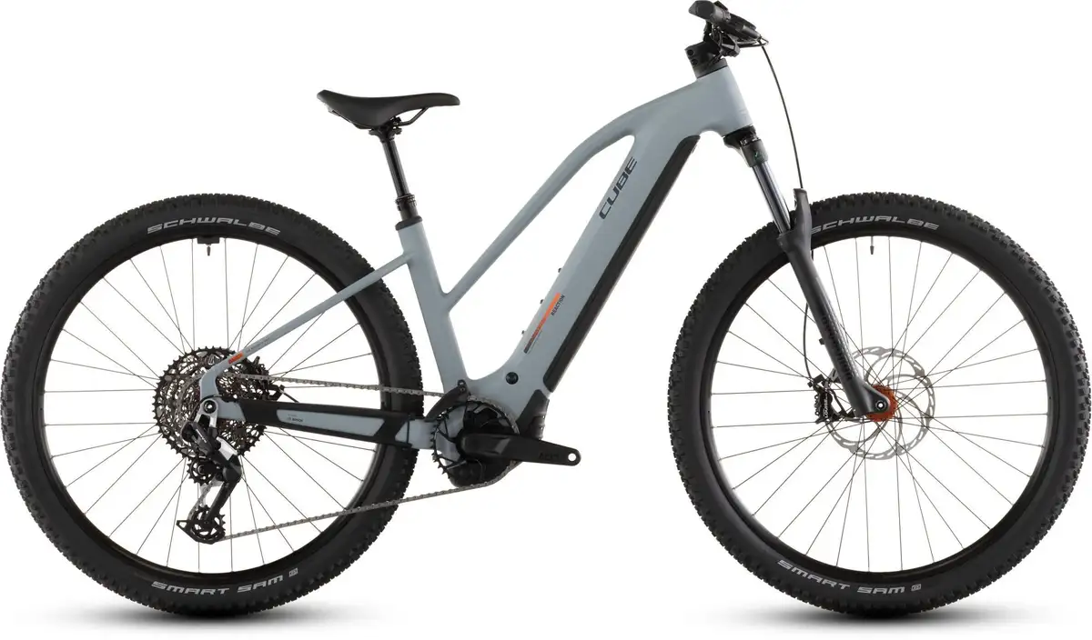 Cube REACTION HYBRID RACE 800 VULCAN/ORANGE - Afbeelding 1