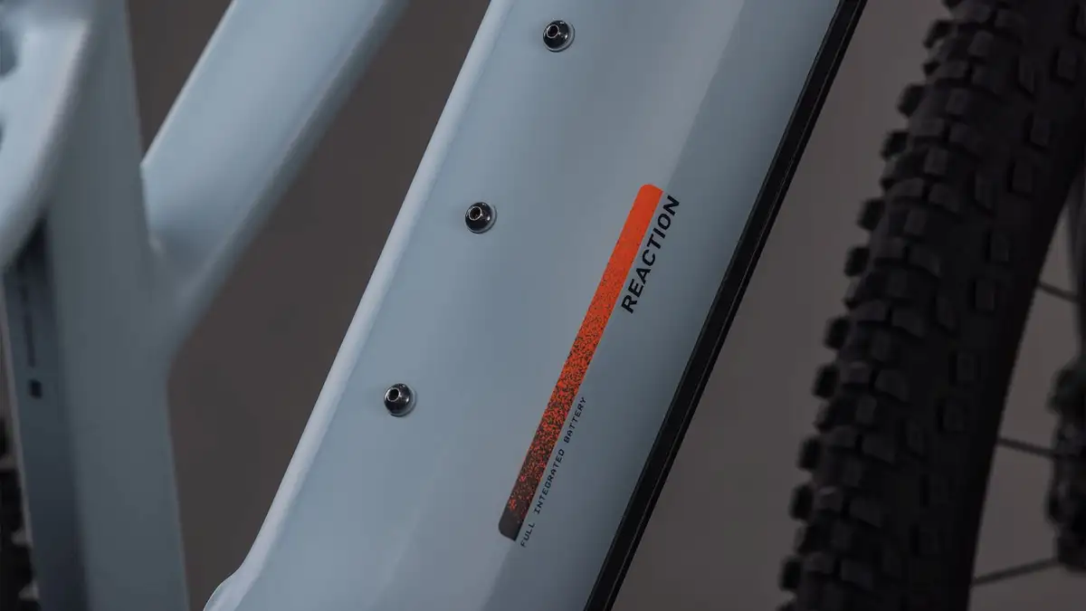 Cube REACTION HYBRID RACE 800 VULCAN/ORANGE - Afbeelding 3