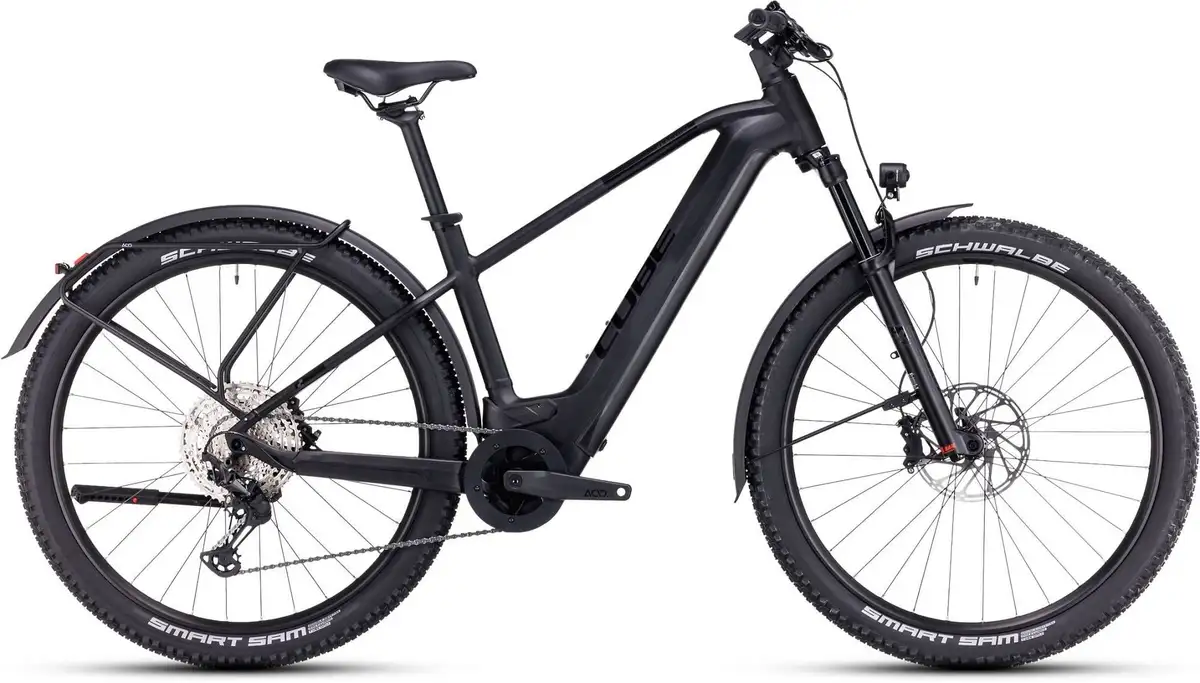 Cube REACTION HYBRID SLX 750 ALLROAD BLACK/REFLEX - Afbeelding 1