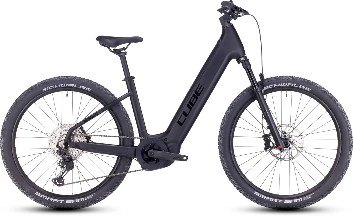 Cube REACTION HYBRID SLX 750 BLACK/REFLEX - Afbeelding 1