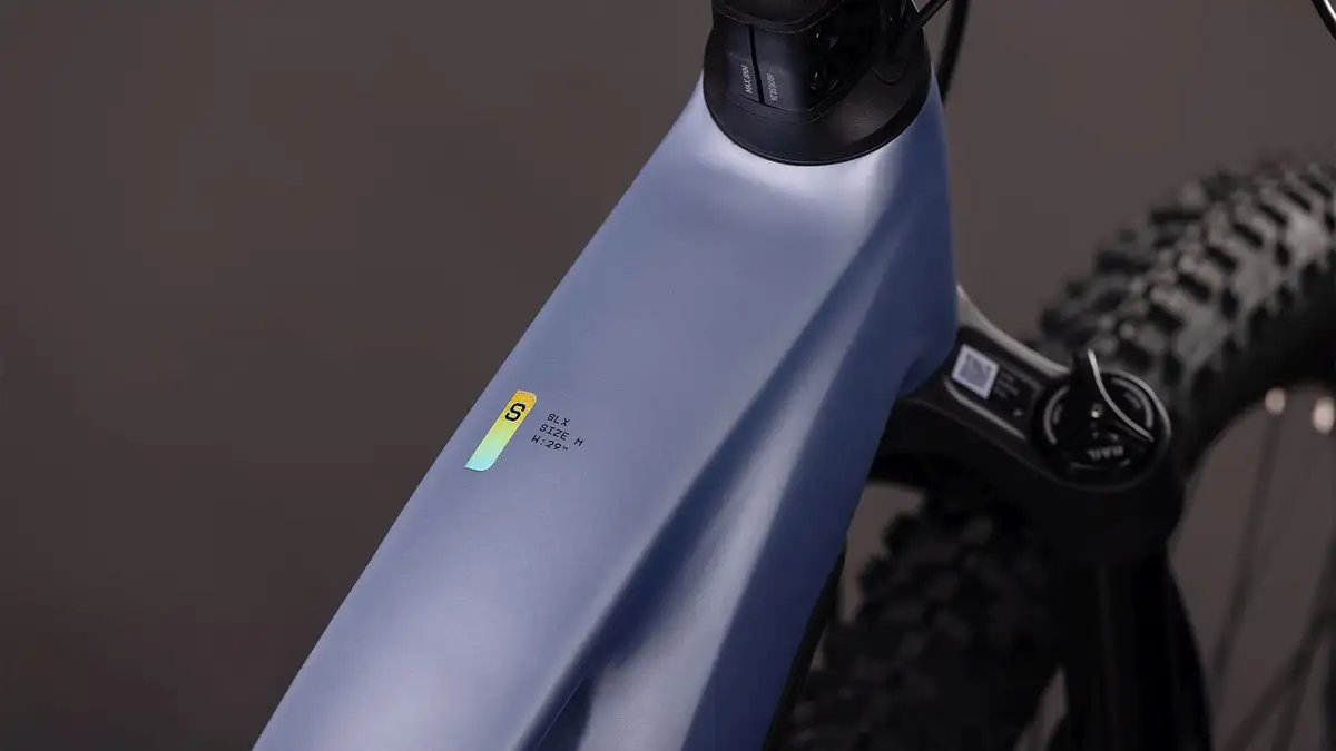 Cube REACTION HYBRID SLX 800 GAUZEGREY/ICEBLUE - Afbeelding 2