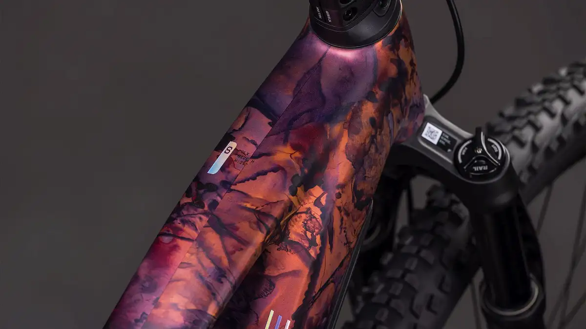 Cube REACTION HYBRID SLX 800 SHIFTBLUSH/ART - Afbeelding 2