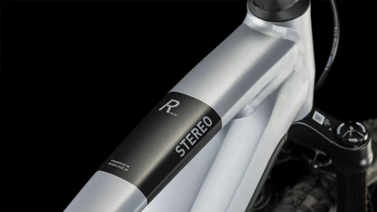 Cube STEREO HYBRID 120 RACE 750 POLARSILVER - Afbeelding 2