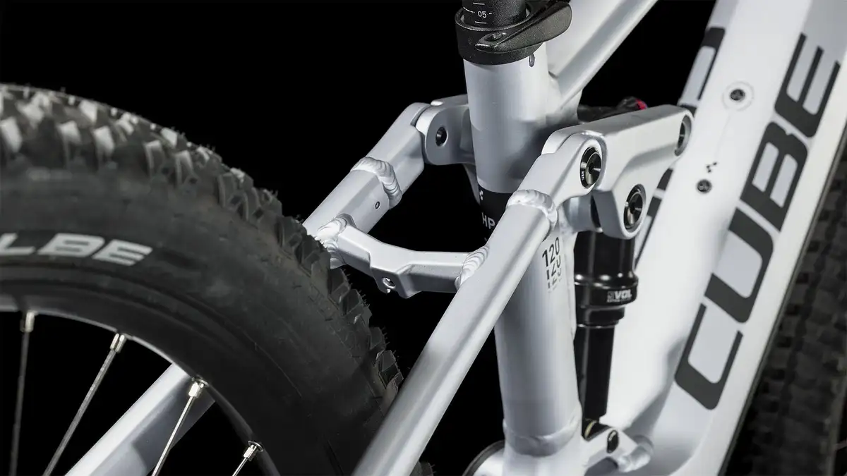 Cube STEREO HYBRID 120 RACE 750 POLARSILVER - Afbeelding 4