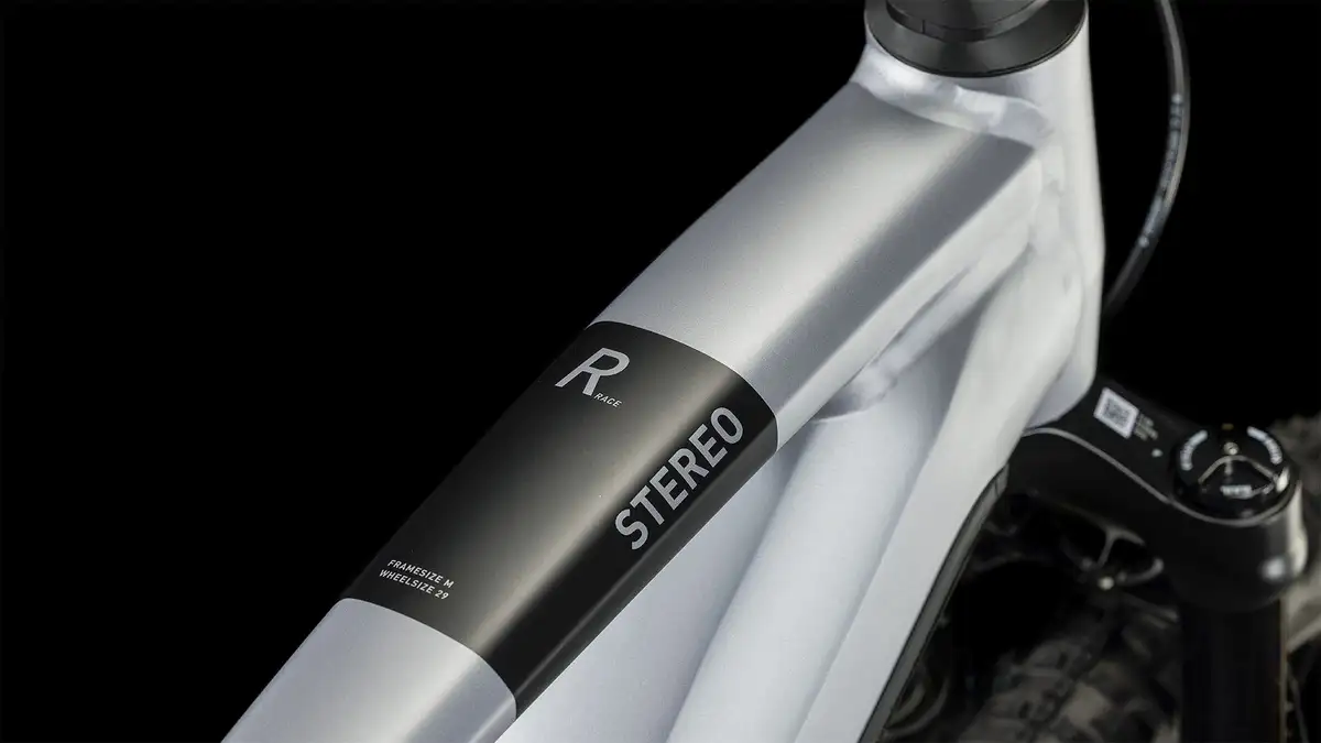 Cube STEREO HYBRID 120 RACE 750 POLARSILVER/BLACK - Afbeelding 2