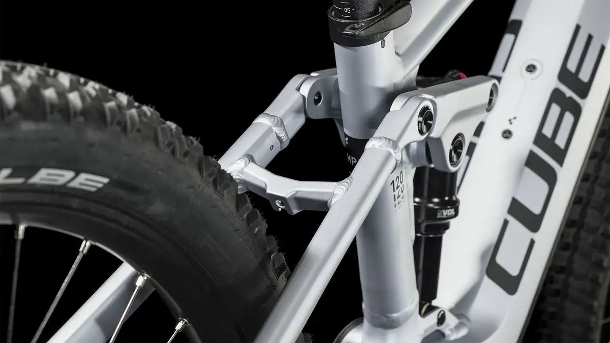 Cube STEREO HYBRID 120 RACE 750 POLARSILVER/BLACK - Afbeelding 4