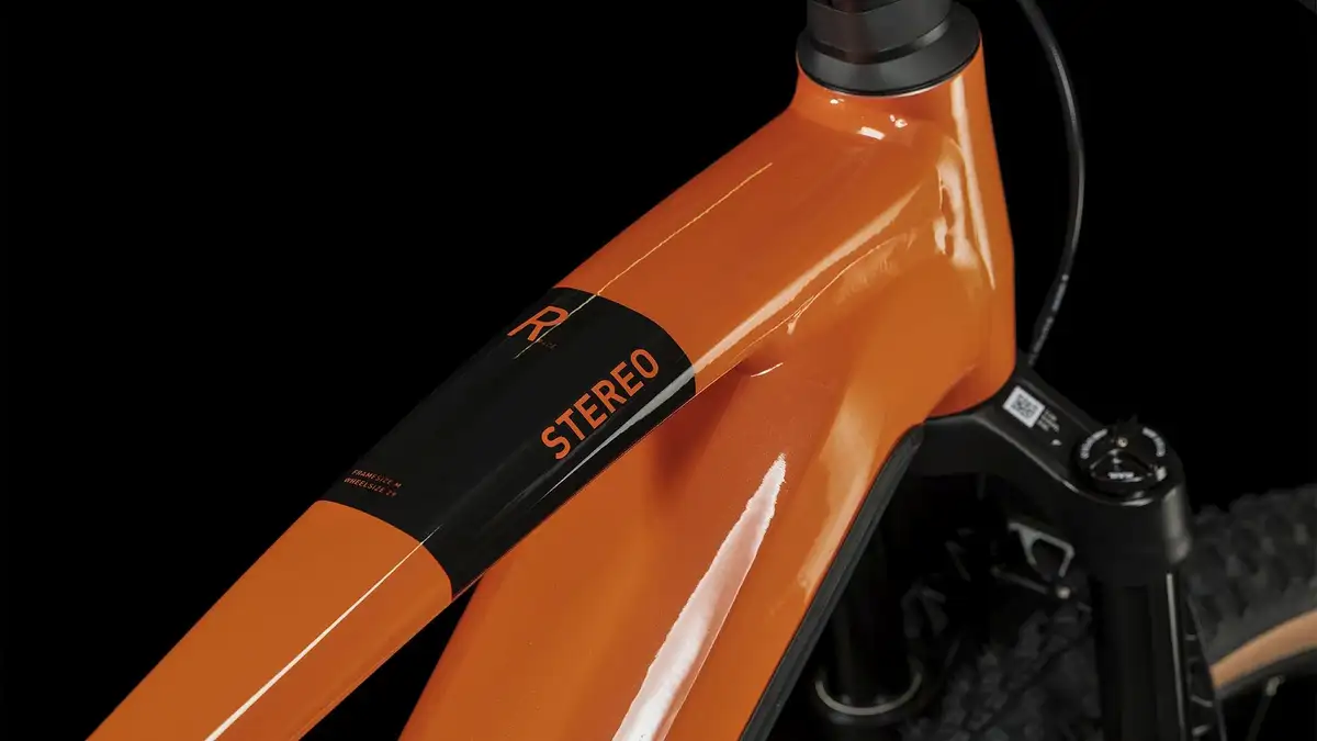 Cube STEREO HYBRID 120 RACE 750 SPARKORANGE - Afbeelding 2