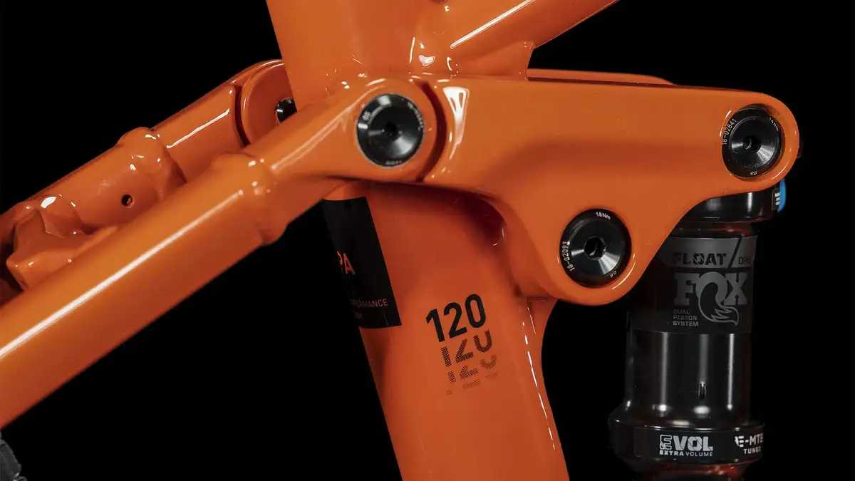 Cube STEREO HYBRID 120 RACE 750 SPARKORANGE - Afbeelding 6