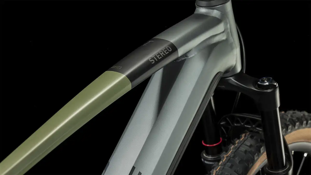 Cube STEREO HYBRID 120 TM 750 FLASHGREY/OLIVE - Afbeelding 2