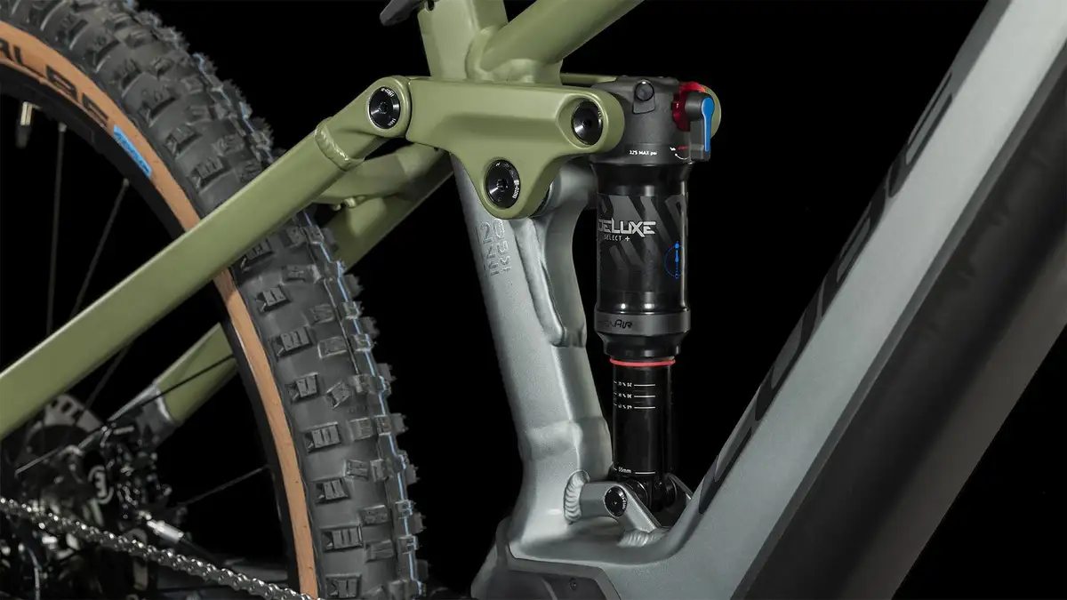 Cube STEREO HYBRID 120 TM 750 FLASHGREY/OLIVE - Afbeelding 5
