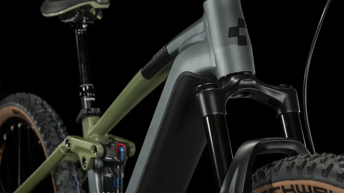 Cube STEREO HYBRID 120 TM 750 FLASHGREY/OLIVE - Afbeelding 7