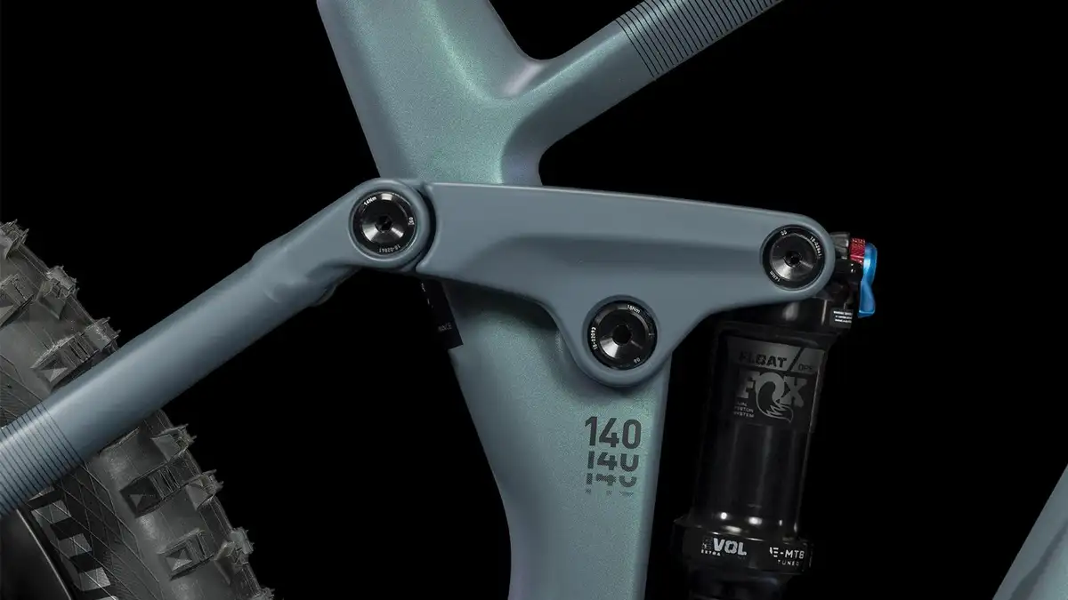 Cube STEREO HYBRID 140 HPC ABS 750 SMARAGDGREY/BLUE - Afbeelding 5