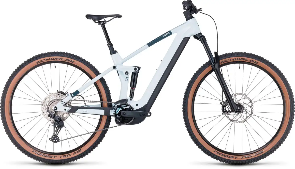 Cube STEREO HYBRID 140 HPC PRO 750 FROSTWHITE - Afbeelding 1