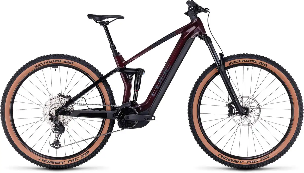 Cube STEREO HYBRID 140 HPC RACE 750 LIQUIDRED/BLACK - Afbeelding 1