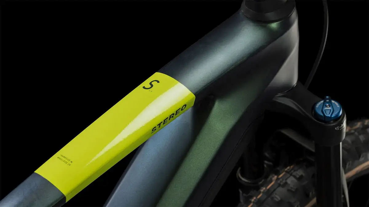 Cube STEREO HYBRID 140 HPC SLX 750 GOBLIN/YELLOW - Afbeelding 2