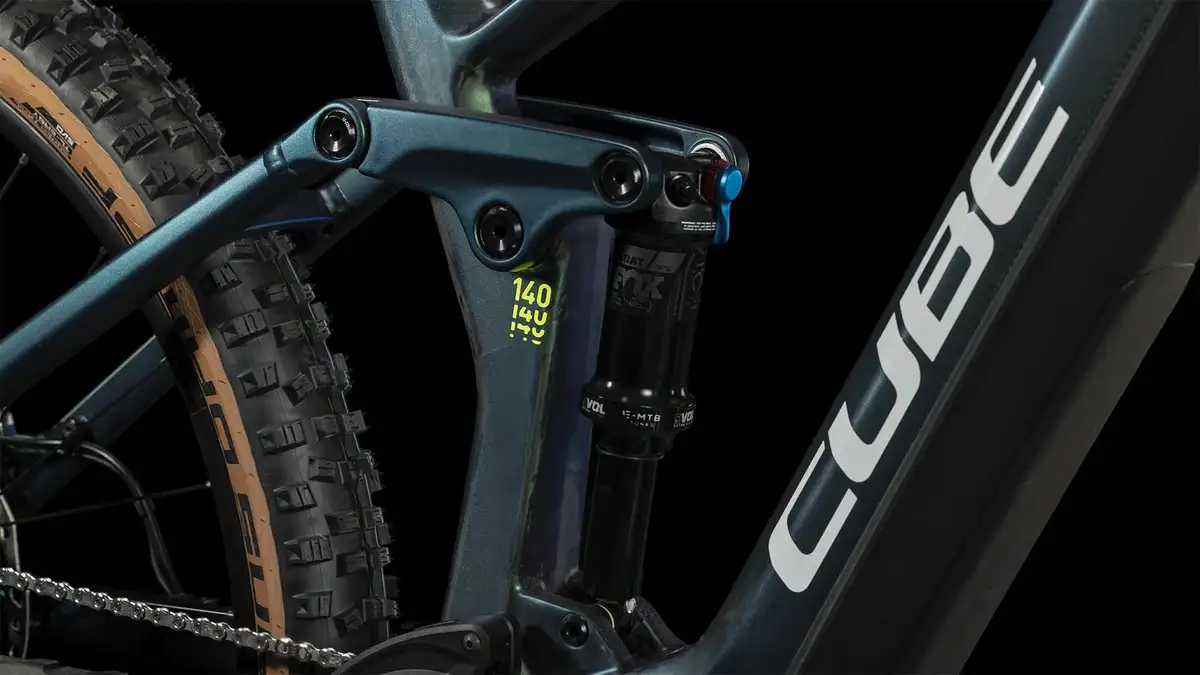 Cube STEREO HYBRID 140 HPC SLX 750 GOBLIN/YELLOW - Afbeelding 3