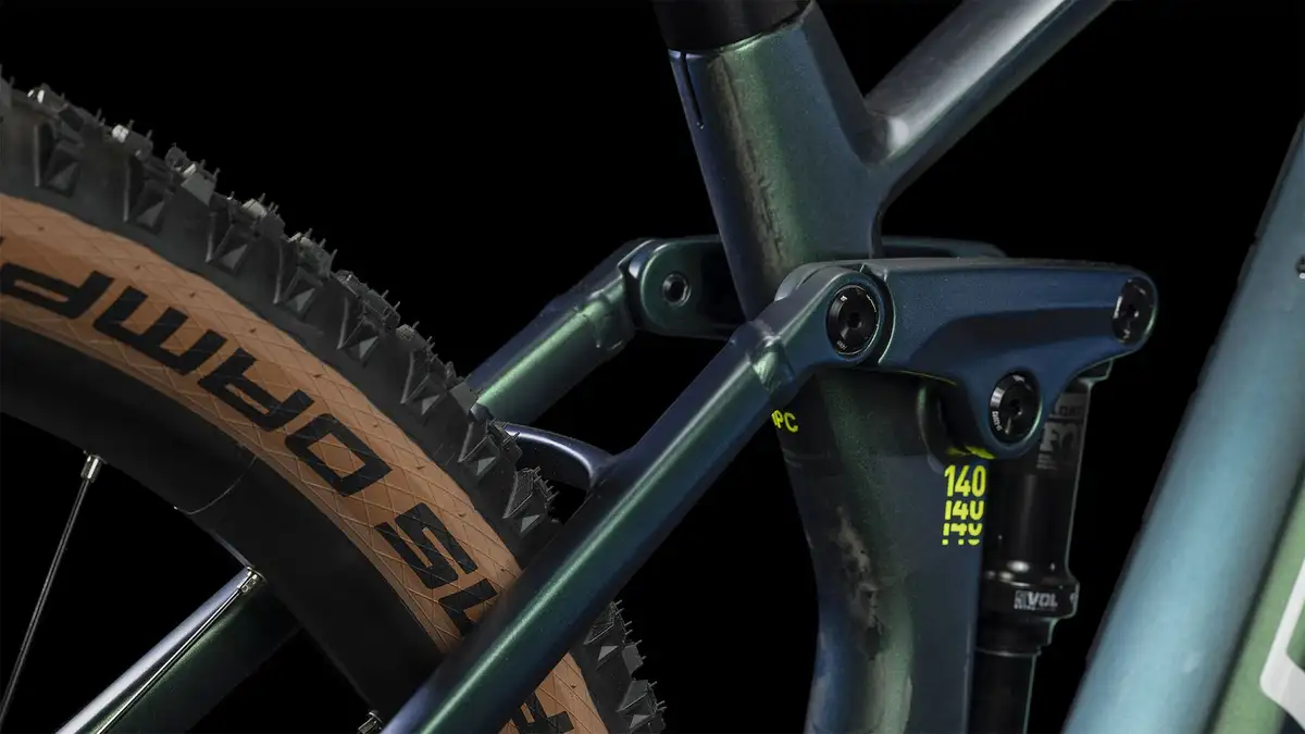 Cube STEREO HYBRID 140 HPC SLX 750 GOBLIN/YELLOW - Afbeelding 4