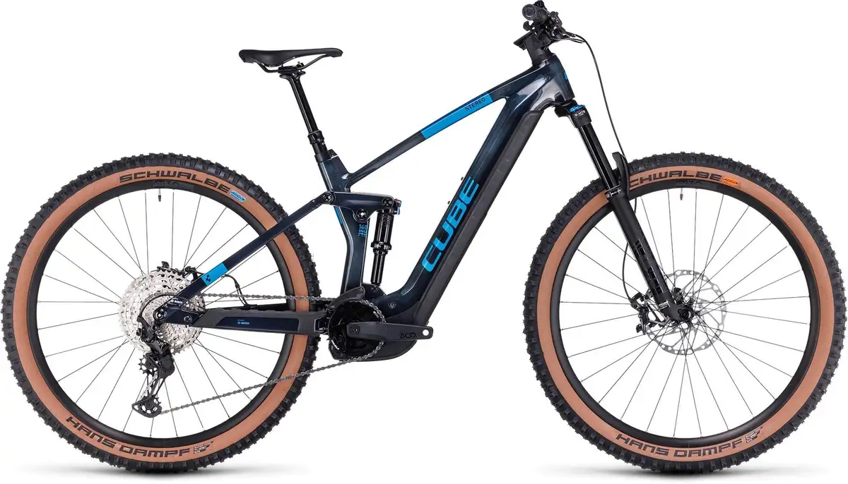 Cube STEREO HYBRID 140 HPC SLX 750 LIQUIDBLUE/BLUE - Afbeelding 1