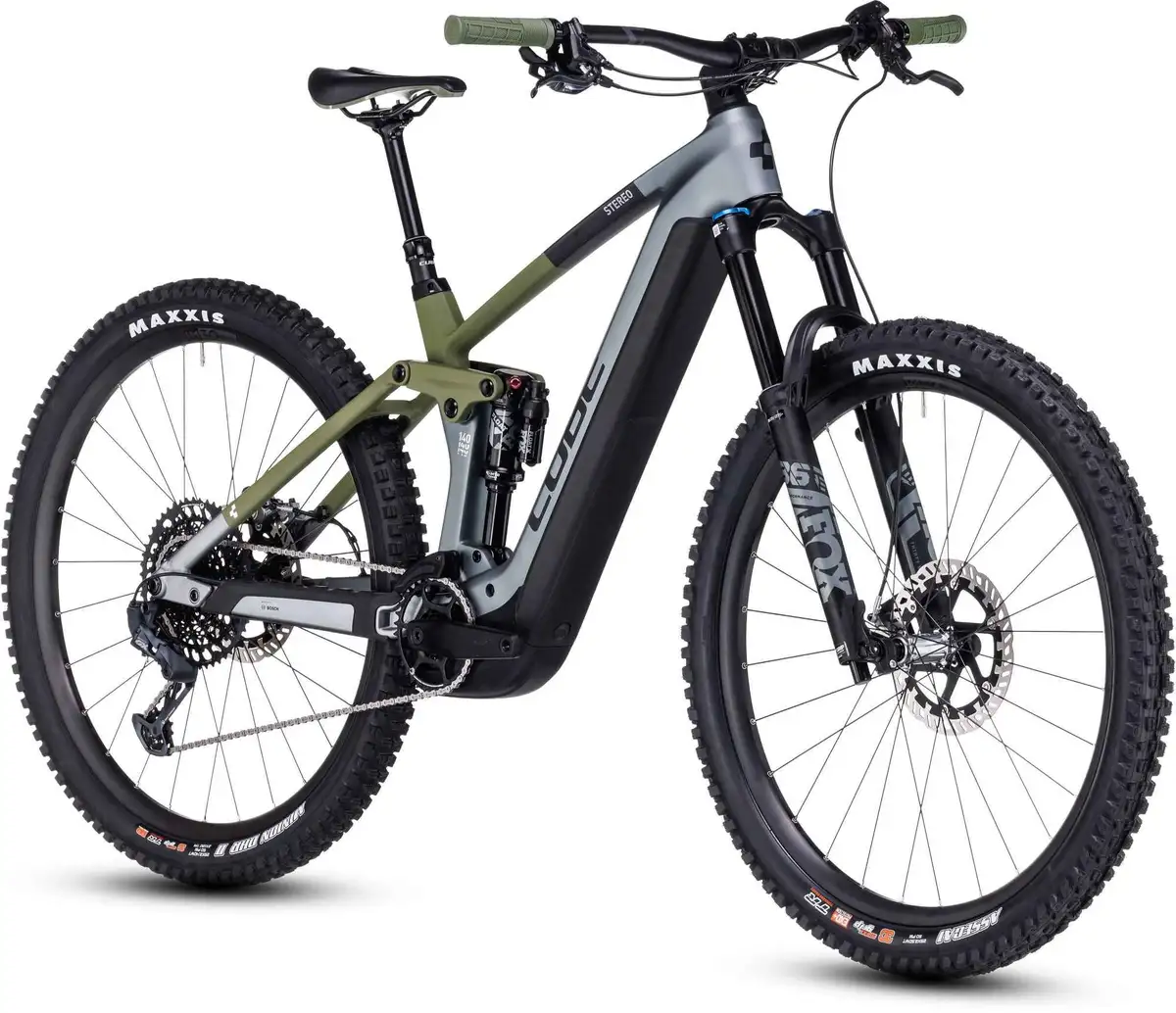 Cube STEREO HYBRID 140 HPC TM 750 FLASHGREY/OLIVE - Afbeelding 10