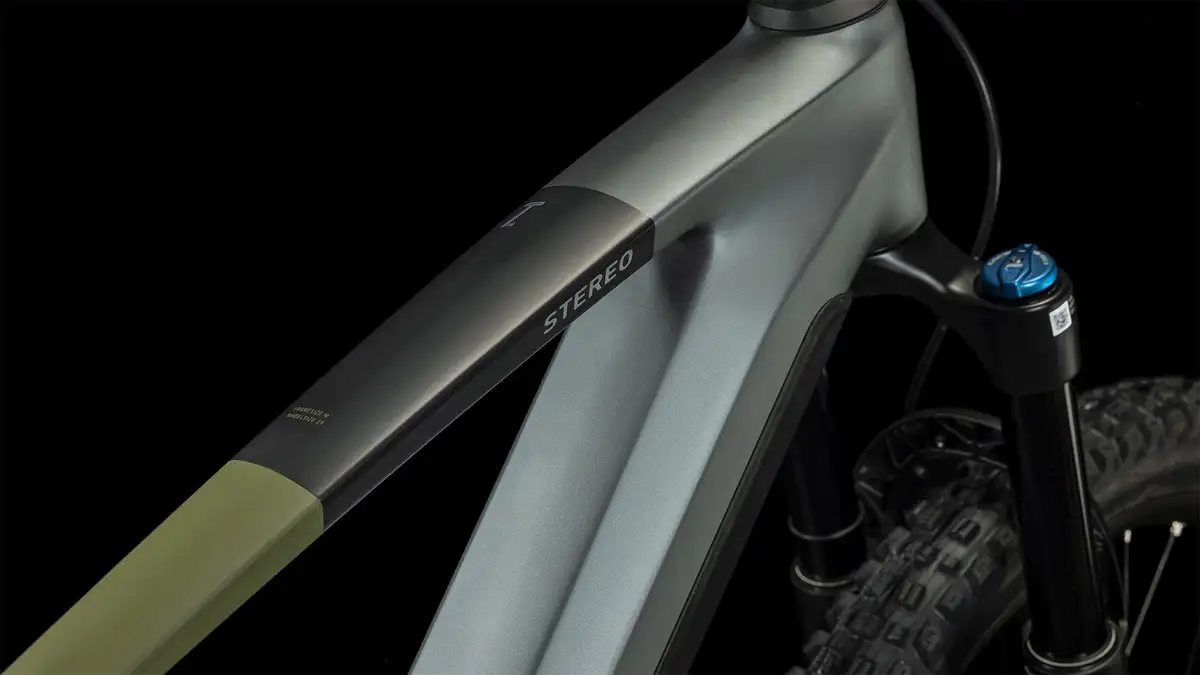 Cube STEREO HYBRID 140 HPC TM 750 FLASHGREY/OLIVE - Afbeelding 2