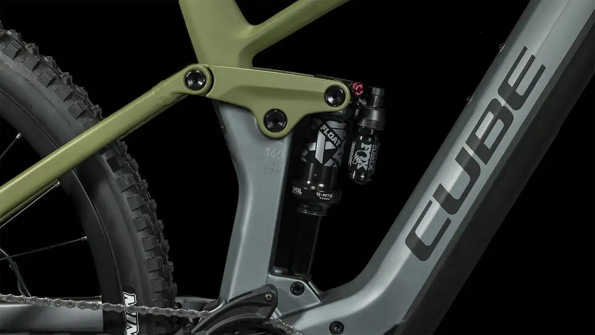 Cube STEREO HYBRID 140 HPC TM 750 FLASHGREY/OLIVE - Afbeelding 4