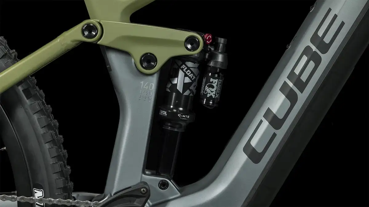 Cube STEREO HYBRID 140 HPC TM 750 FLASHGREY/OLIVE - Afbeelding 5