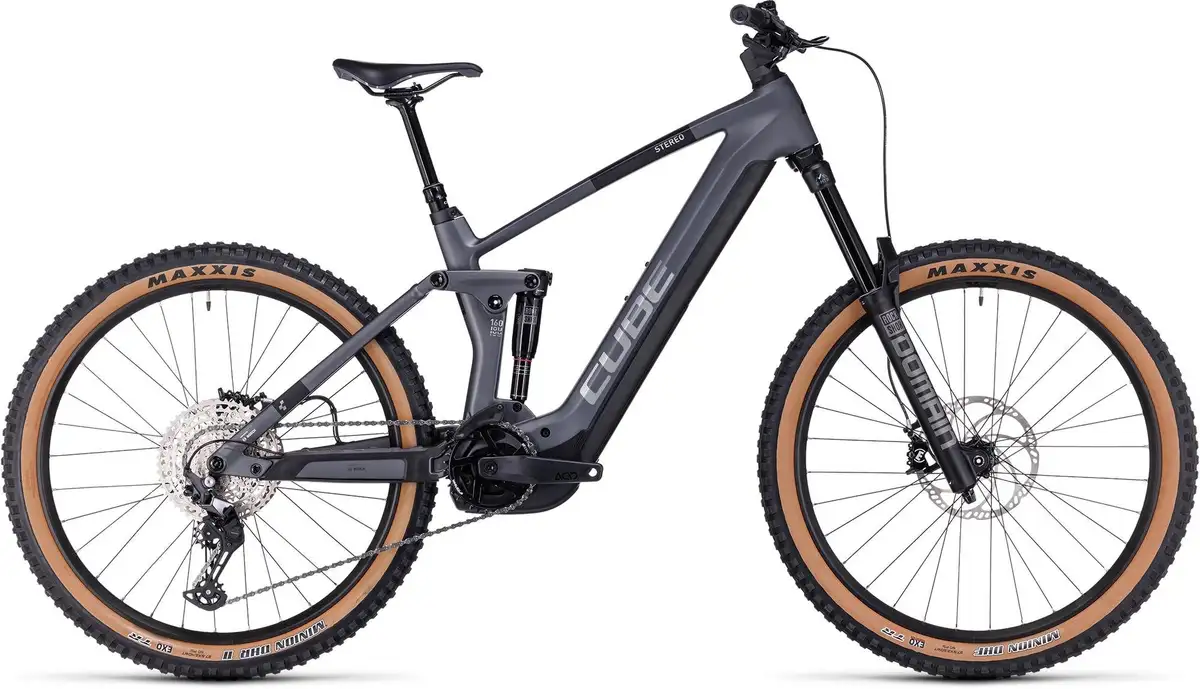 Cube STEREO HYBRID 160 HPC RACE 750 27.5 GREY/METAL - Afbeelding 1