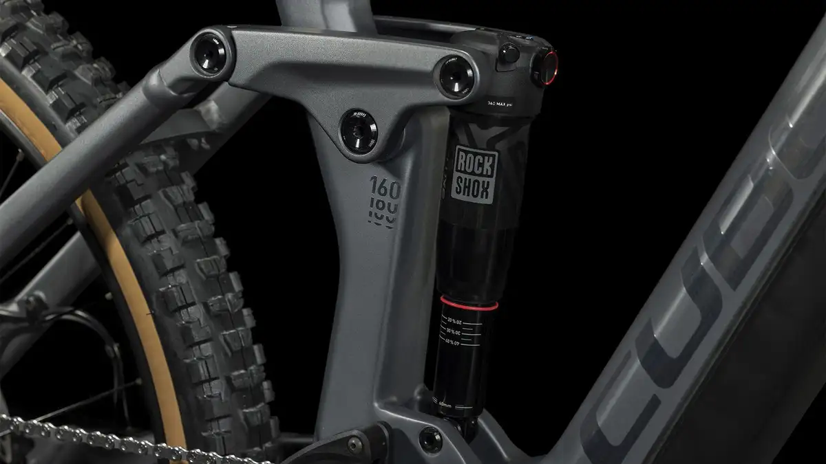 Cube STEREO HYBRID 160 HPC RACE 750 27.5 GREY/METAL - Afbeelding 4