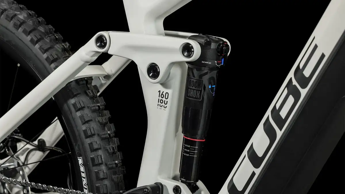 Cube STEREO HYBRID 160 HPC SLX 750 GREY/GREY - Afbeelding 4