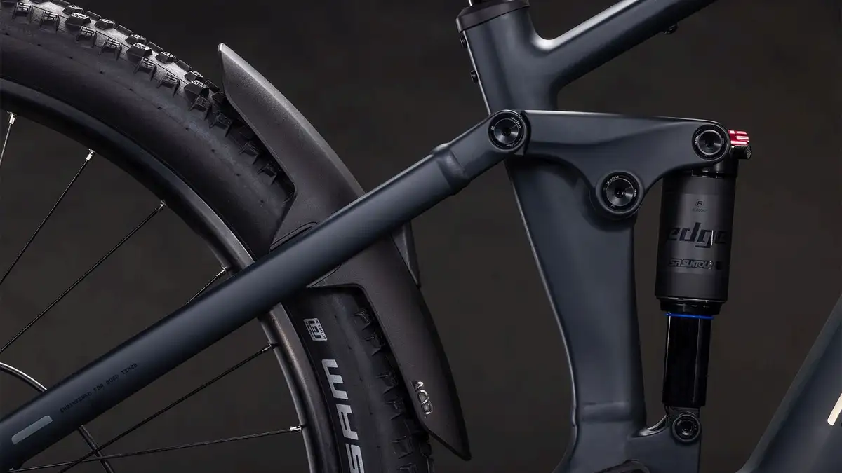 Cube STEREO HYBRID ONE22 PRO 800 NIGHT/CHROME - Afbeelding 3