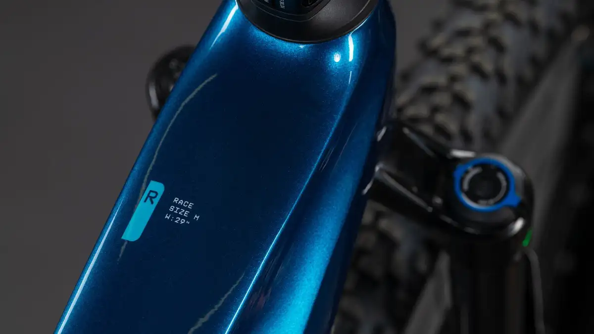 Cube STEREO HYBRID ONE22 RACE 800 ELECTRICBLUE/WHITE - Afbeelding 2