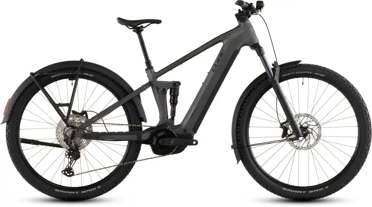 Cube STEREO HYBRID ONE22 RACE 800 FE SLABGREY/CHROME - Afbeelding 1