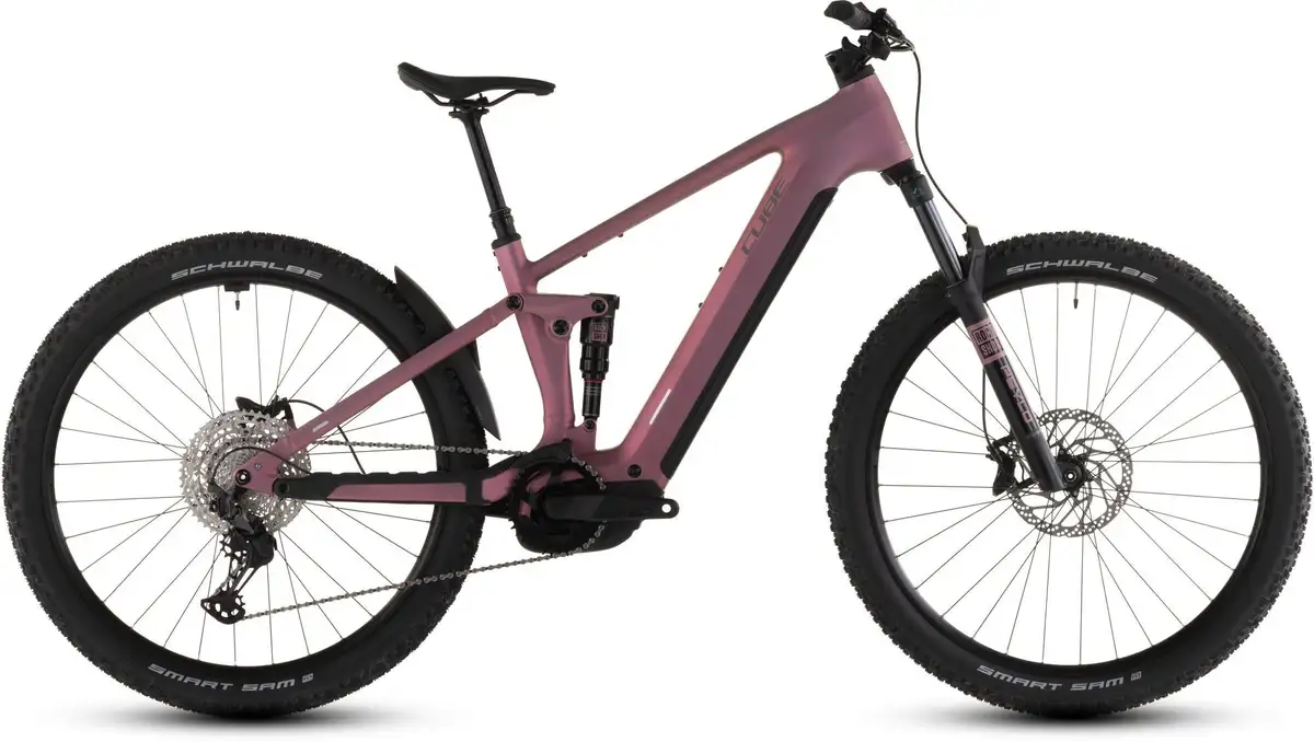 Cube STEREO HYBRID ONE22 RACE 800 SHIFTBLUSH/BLACK - Afbeelding 1