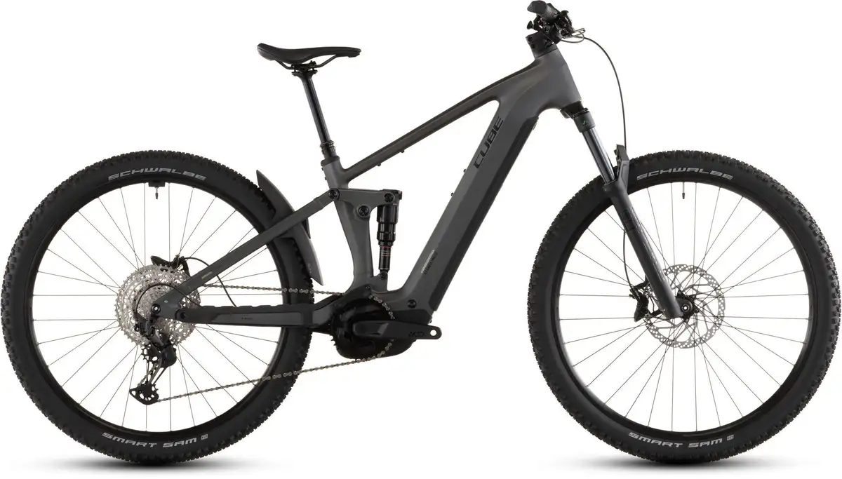 Cube STEREO HYBRID ONE22 RACE 800 SLABGREY/CHROME - Afbeelding 1
