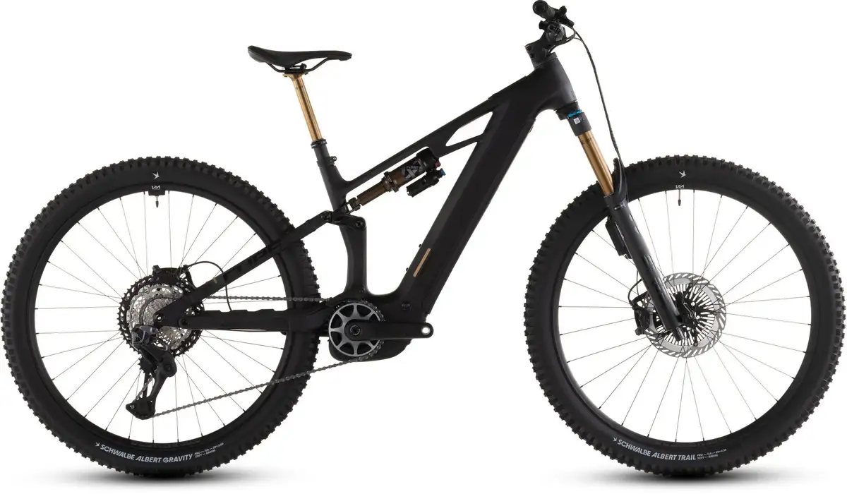 Cube STEREO HYBRID ONE44 HPC AT 800 CARBON/GOLD - Afbeelding 1