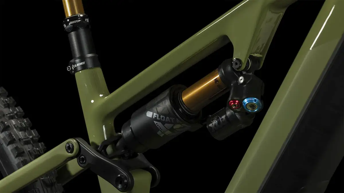 Cube STEREO HYBRID ONE55 C:68X TM 750 OLIVE - Afbeelding 4