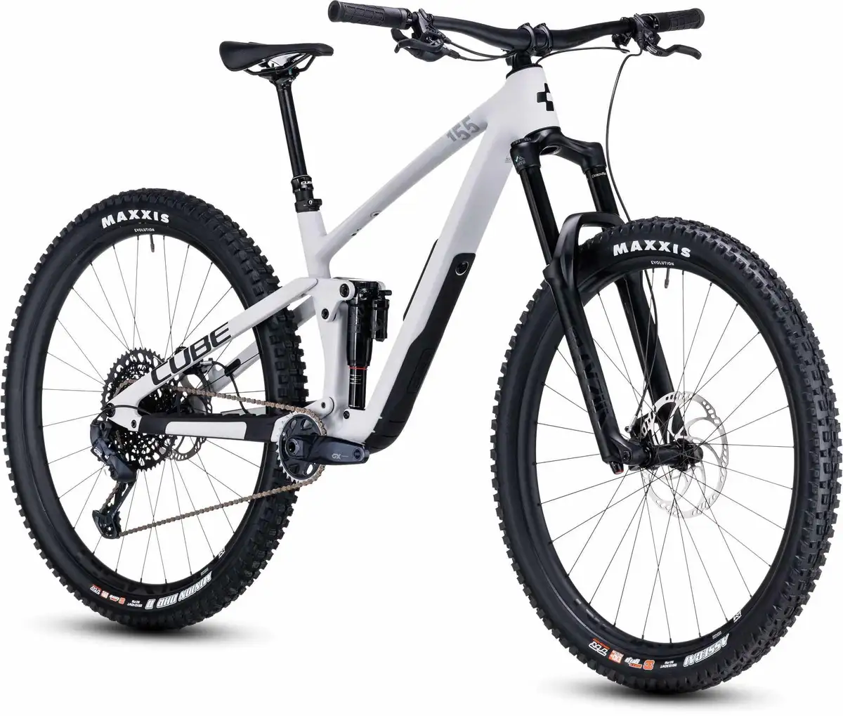 Cube STEREO ONE55 C:62 RACE 29 LIGHTGREY/GREY - Afbeelding 2
