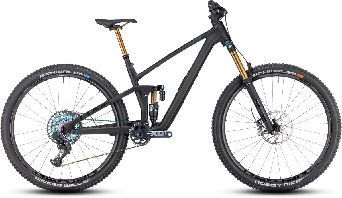 Cube STEREO ONE55 C:62 SLT 29 CARBON/BLACK - Afbeelding 1
