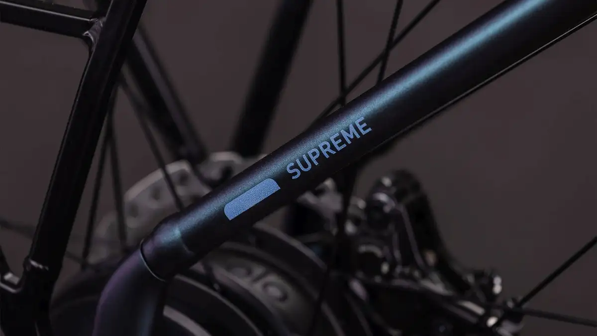 Cube SUPREME HYBRID DELUXE SLT 600 METALBLUE/REFLEX - Afbeelding 6