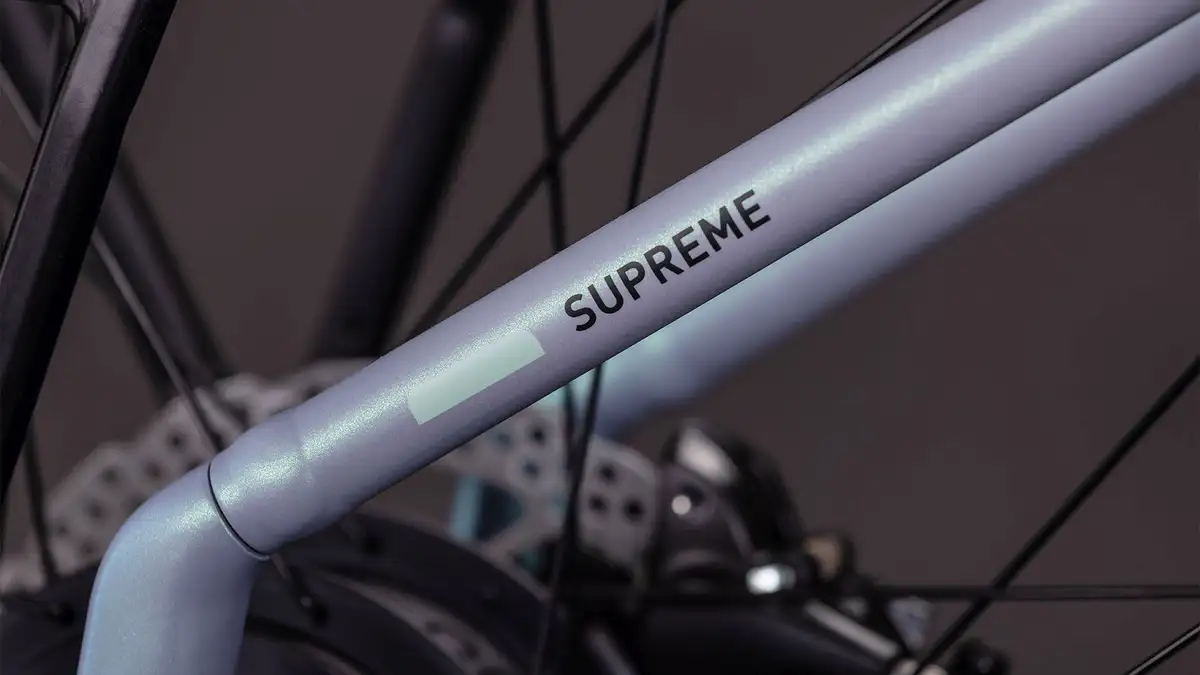 Cube SUPREME HYBRID DELUXE SLX 600 SEAGREY/BLACK - Afbeelding 6