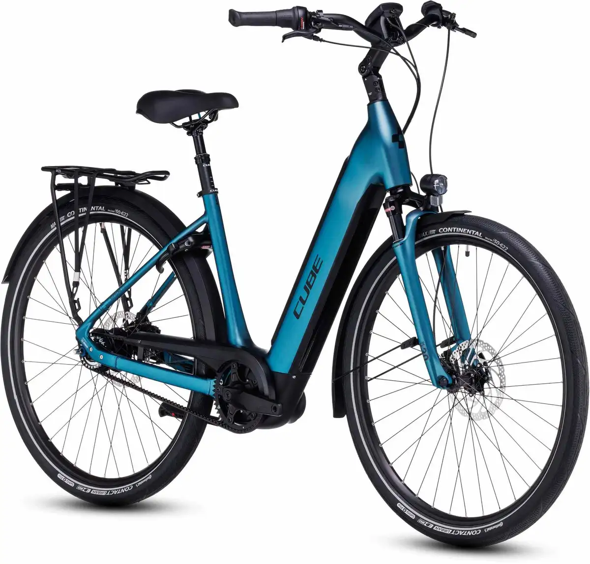 Cube SUPREME HYBRID EXC 500 BLUE/BLACK - Afbeelding 8